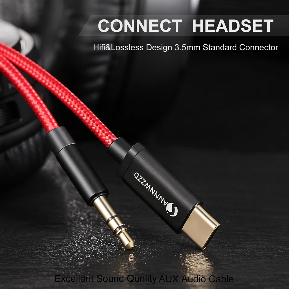 Аудиокабель USB Type C Male Aux для штекера 3 5 мм кабель колонок наушников гарнитуры шнур