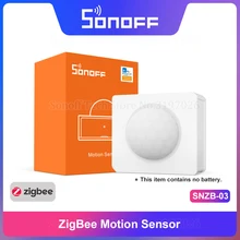 Интеллектуальный выключатель света SONOFF SNZB-03 - ZigBee движения Сенсор удобный смарт-устройство для обнаружения движения сигнал тревоги работать с ZBBridge через приложение eWeLink IFTTT Интеллектуальный выключатель света SONOFF SNZB-03 - ZigBee движения Сенсор удобный смарт-устройство для обнаружения движения сигнал тревоги работать с ZBBridge через приложение eWeLink IFTTT
