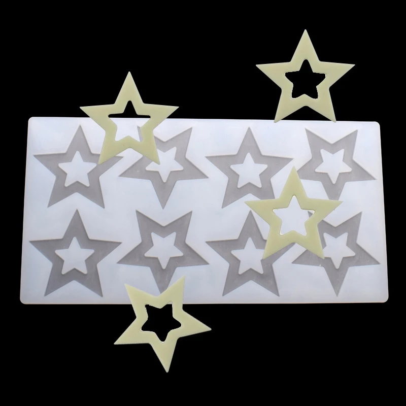 

1PC Five-Pointed Star Shape Silicone Cake Fondant Molds DIY 3D Cupcake Chocolate Mould Cookies Baking Pastry Decorating Tools