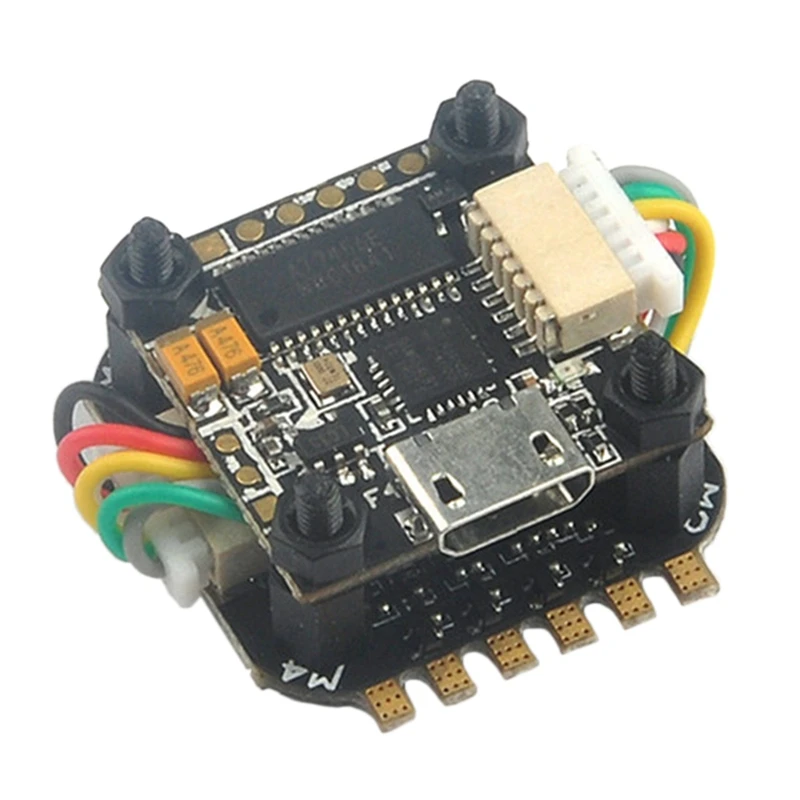 16*16 мм TeenyF4 Pro 1 2S Flytower F4 OSD Контроллер полета с повышающий конвертер и 5A BL_S DShot600 4в1 ESC