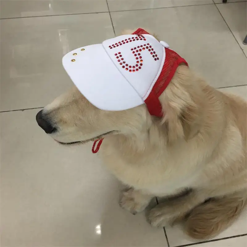 Lovabledog Солнцезащитная бейсболка товары для домашних животных VIP порода собак Тэдди бишонфризе Золотая ретривер шляпа для животных оптом
