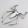 3D Car Stickers HOT Universal Metal Spider Shape Emblem Chrome 3D Car Truck Motor Decal Sticker ► Photo 2/6