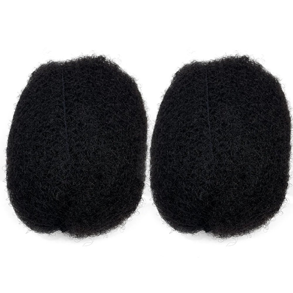 Tight Afro Kinky Human Hair Ideal for Making Locs Repair Extensions Twist Braids 4 Bundles/Package