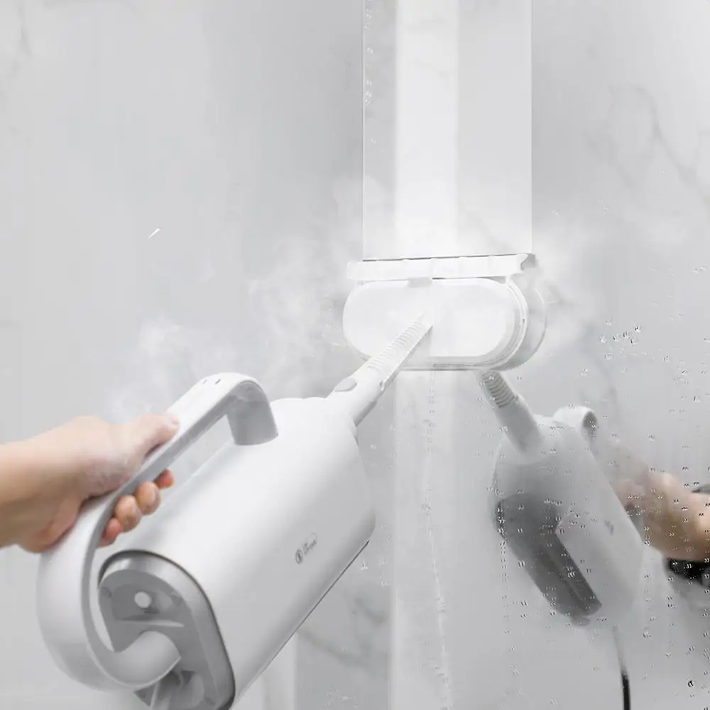Электрическая Паровая Швабра XIAOMI MIJIA Deerma DEM ZQ600 ручная мойка для пола и окон метлы
