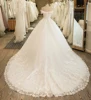 SL-5061 Off the Shoulder Wedding Bridal Dress Ball Gown  Embroidery Lace applique Boho Wedding Dress 2022 ► Photo 2/6