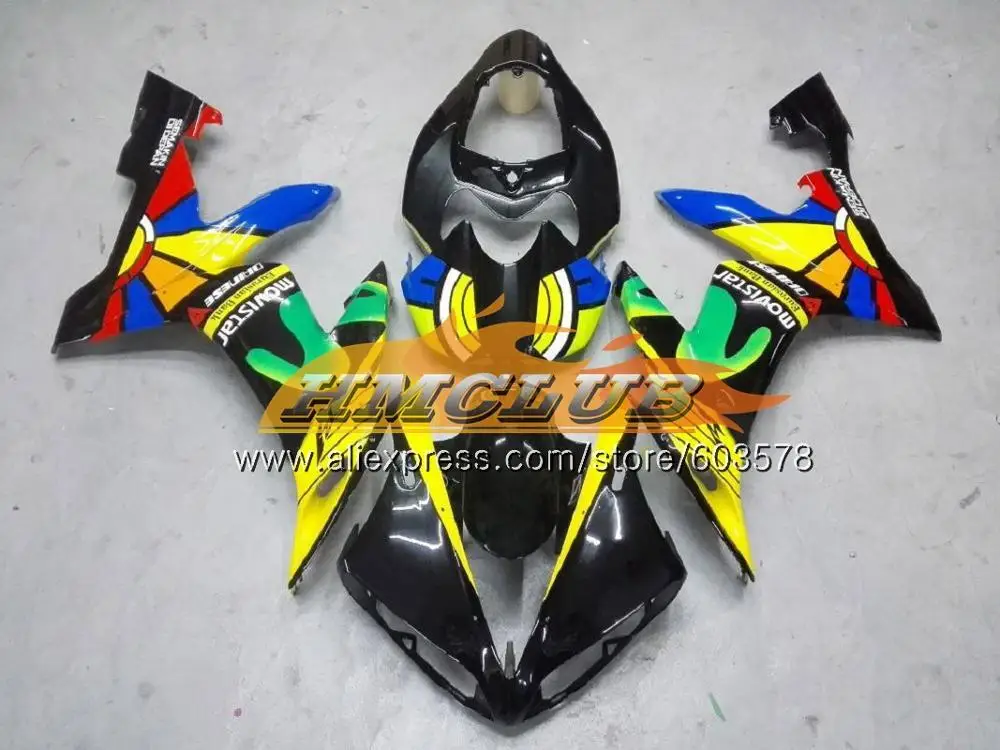 Средства ухода за кожей для YAMAHA YZF R 1 YZF 1000 YZF-R1 2004 2005 2006 55CL. 2 зеленый пламя YZF1000 YZF R1 YZF-1000 YZFR1 04 05 06 ABS обтекатель - Цвет: No. 22
