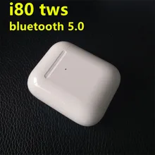 I80 TWS наушники Hifi стерео беспроводные наушники 6D супер бас наушники Bluetooth 5,0 гарнитура Pk i12 i60 I50 i800 i1000