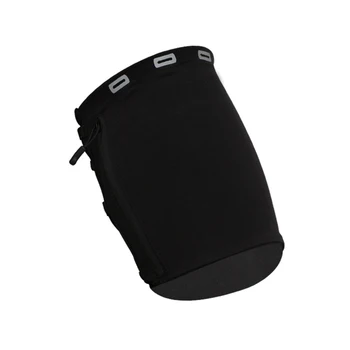 

Zipper Fitness Armband Reflective Design Elastic Double Pocket Arm Bag Mobile Phone Large Capacity Sports Running Outdoor Gym