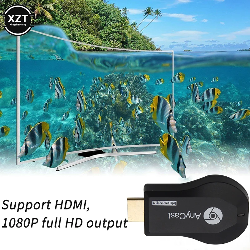 Anycast беспроводной HDMI электронный ключ Chromecast для Apple Android samsung tv Youtube Miracast Airplay tv Stick