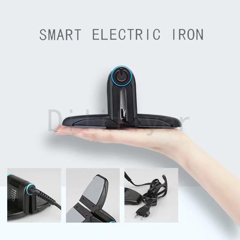 

Smart Electric and Folding Portable Mini Collar Iron Compact Touchup for Business Trip Perfect Foldable Travel Mini Iron