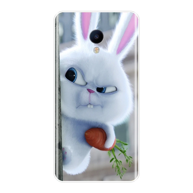 Phone Case For Meizu M6 M6S M5C M5 M5S M3S M3 M2 Soft Silicone TPU Cute Animals Painted Back Cover For Meizu M6 M5 M3 M2 Note