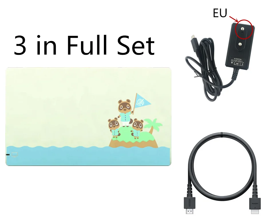 Original Nintendo Switch Charging Dock+AC Adapter Power Cable+HDMI CABLE  Set TV