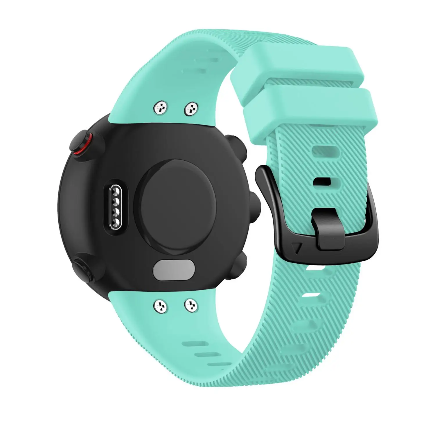 Силиконовый ремешок для часов Ремешок для Garmin Forerunner 45 45s смарт часы браслет Спорт Замена браслет Мода Correa с инструментом - Цвет: Duck green