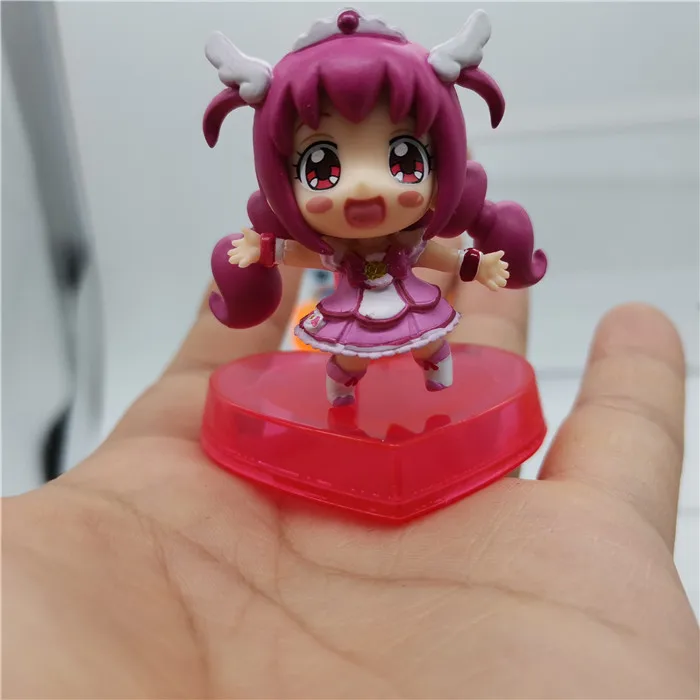 Em promoção! Bandai Bastante Cura Gashapon Precure Jóias Cremalheira Do  Armazenamento Do Cabide Modelo De Figura De Ação Do Anime Figura Crianças  Brinquedo Dom Genuíno