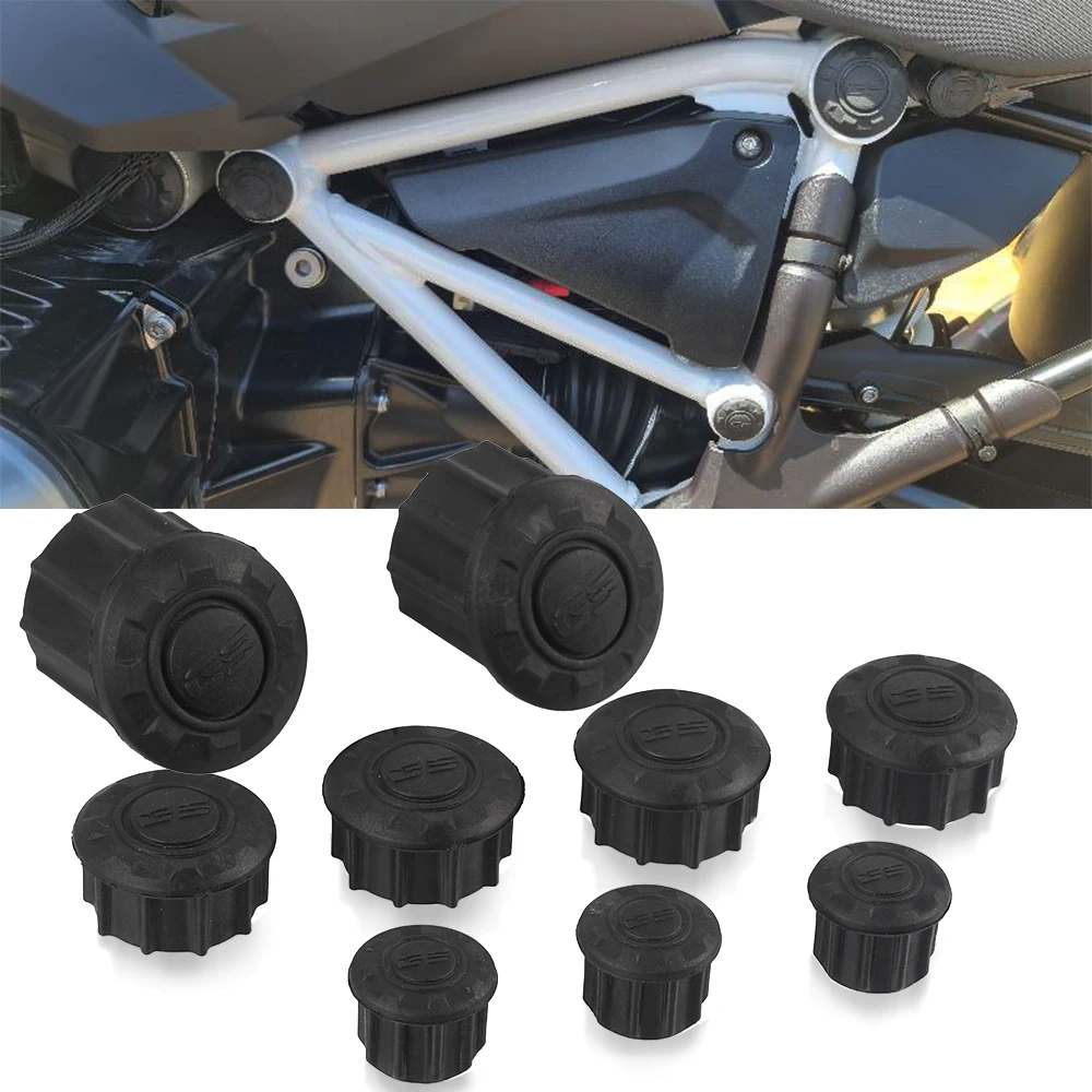 

Motorcycle Frame Hole Cover Caps Plug Decorative Frame Cap Set For BMW R1250GS LC ADV R1250 GS Adventure R1250GSA 2019 2020-2022