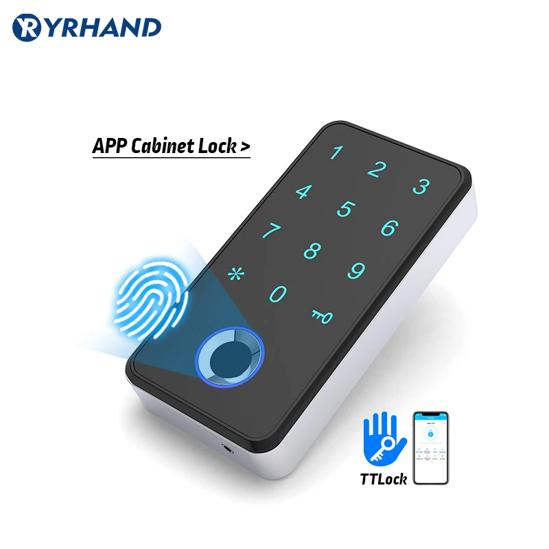 

Electronic Smart Magnetic Sensor Rfid access control fingerprint Cabinet Drawer lock