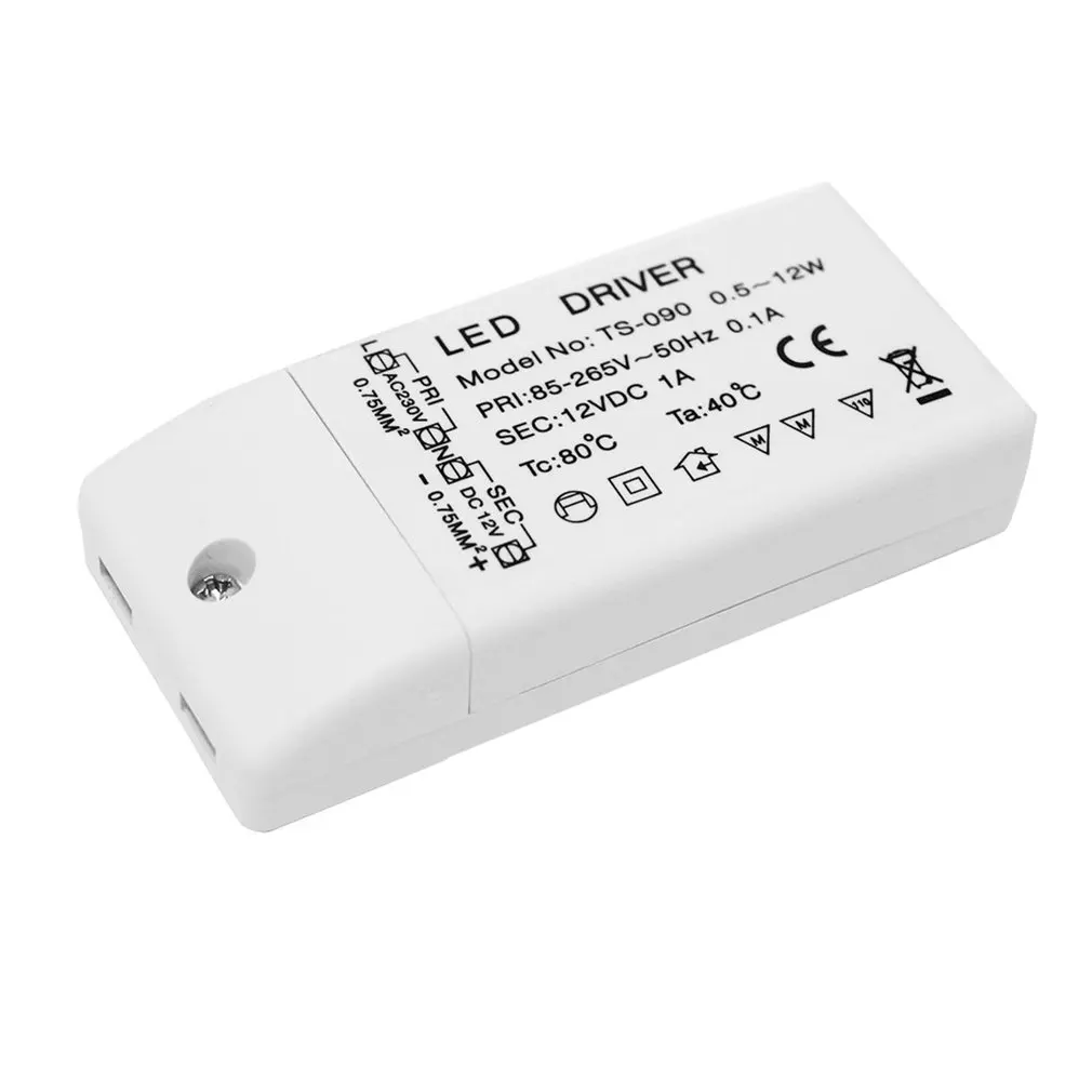 

2018New LED Driver Power Supply Adapter Transformer 220V-240V for MR16/MR11 12V LED Bulbs LED Strips Drop Shipping