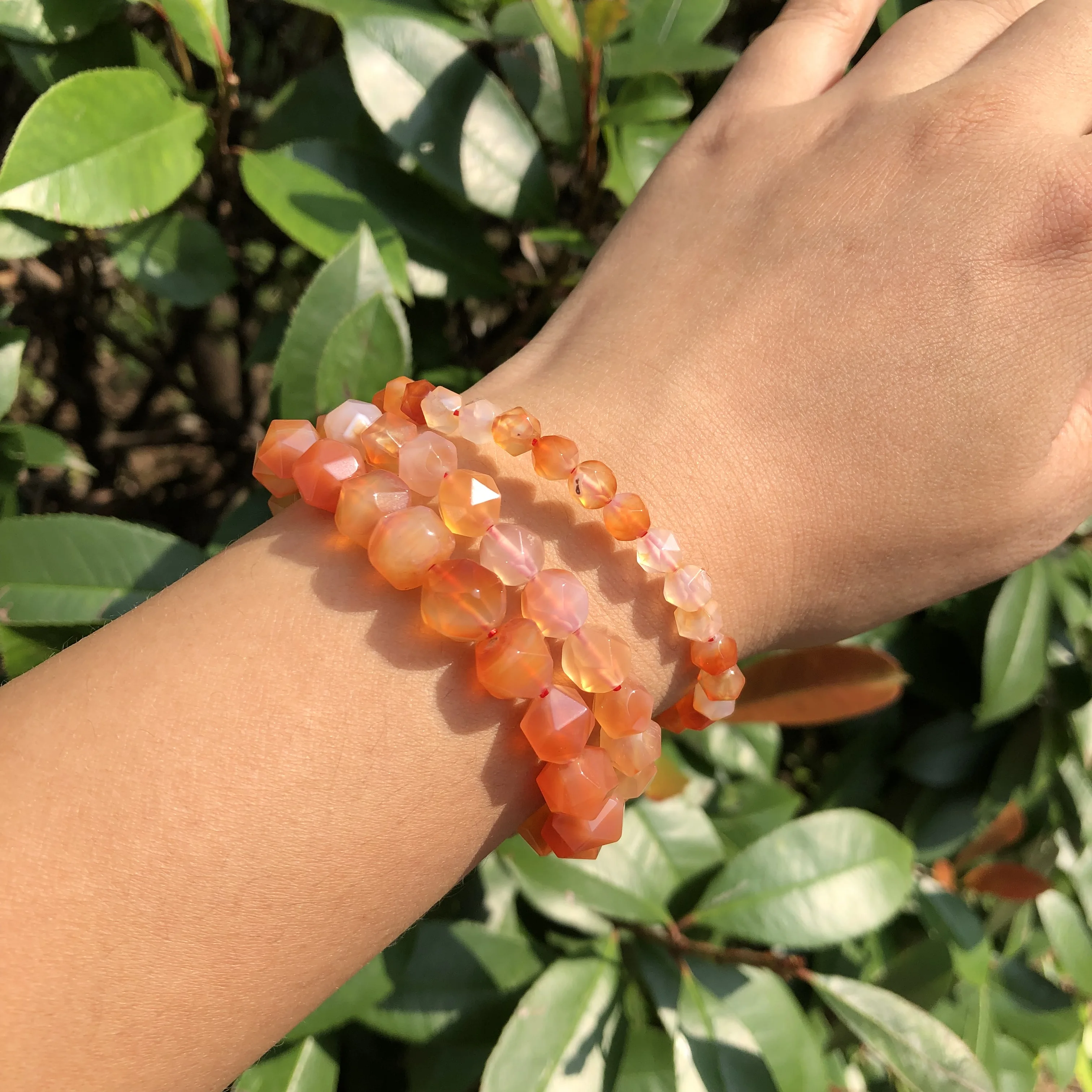 Carnelian Crystal Bracelet for Reiki Healing 6 MM | Buy Online –  satvikstore.in