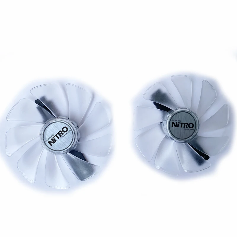 Ventilador do Refrigerador do Gpu para a Safira Pcs Cf1015h12d Fd10015m12d rx 590 580 480 470 570 Rx470 Rx590 Rx580 Rx480 Rx570 Nitro Novo - Imagem 2
