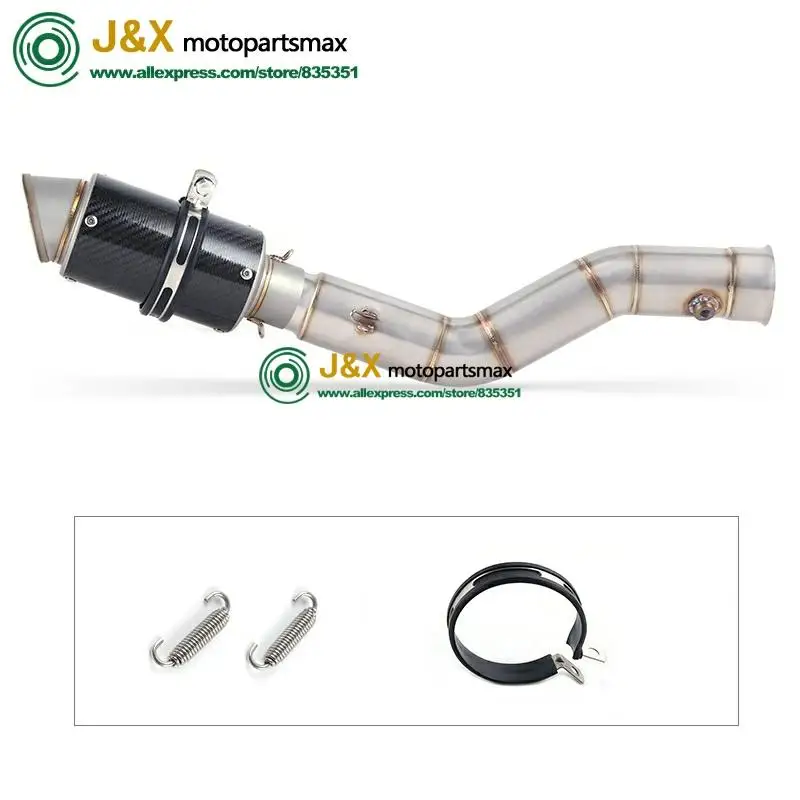 Полная выхлопная система без шнуровки для yamaha YZF R1 YZF1000 2009- мотоциклетный глушитель Модифицированная контактная Доильная труба