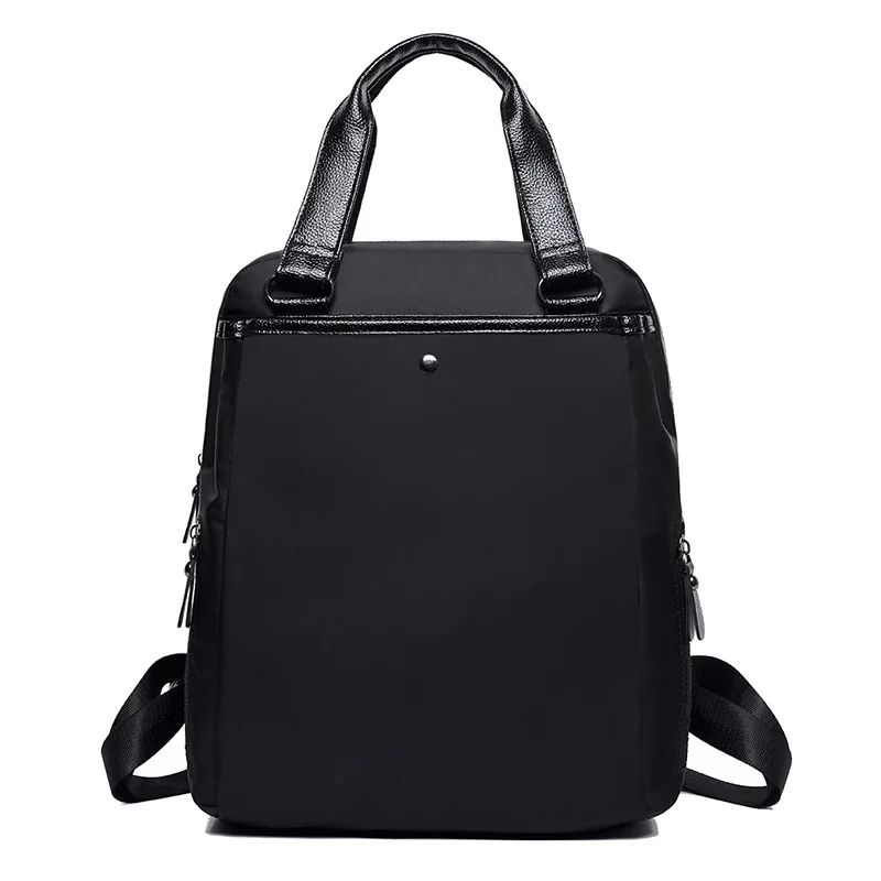 Простой повседневный большой объем рюкзак женский водонепроницаемый Оксфорд ткань легкий Противоугонный Рюкзак Универсальный шоппинг дорожная сумка