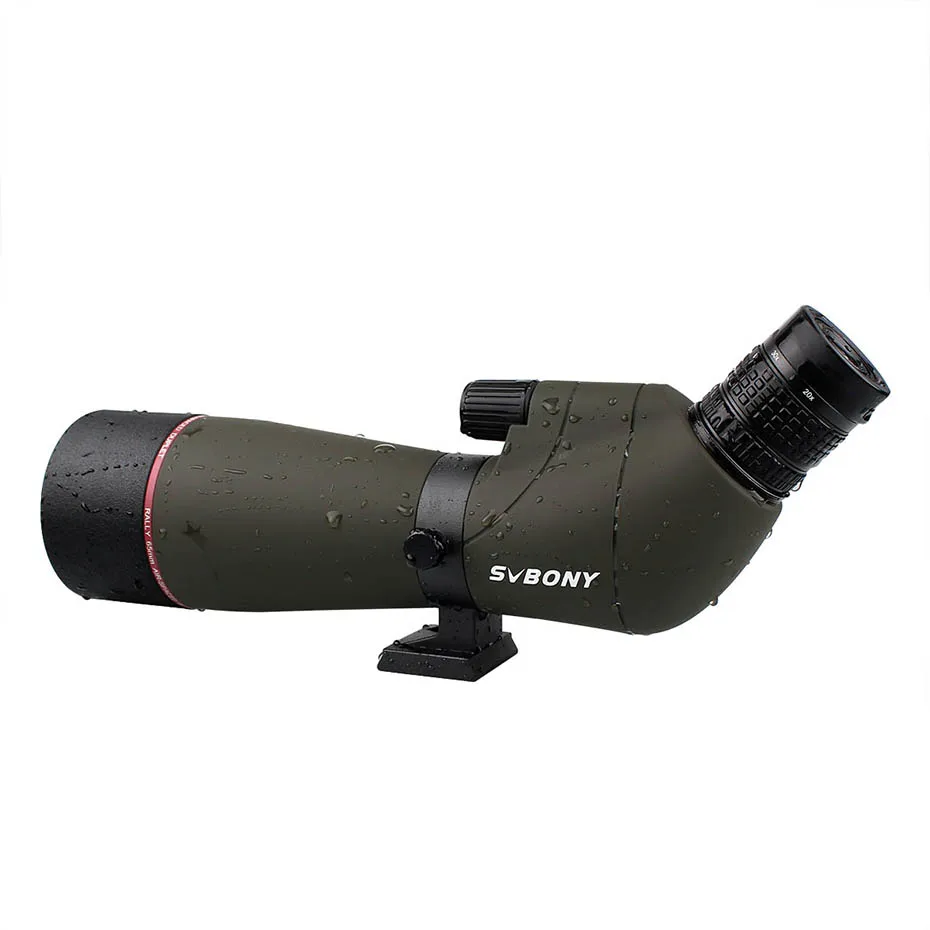 SVBONY SV13 Зрительная труба 20-60x 65 мм зум MC оптика рефрактор 45 DE мощный телескоп + телефонный адаптер стрельба из лука Birdwatch F9314