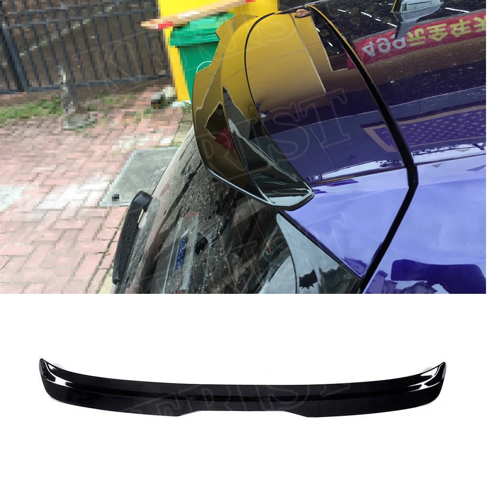 

ABS Rear Roof Spoiler Back Window Wings for Volkswagen VW Golf 7 7.5 VII MK7 MK7.5 Spoiler For GTI R Rline 2014-2019 Car Styling