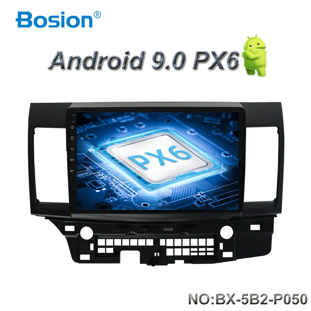 

Bosion Android 9.0 Car DVD Car Radio GPS For Mitsubishi Lancer EX EVO Lancer 10 2008-2016 Car Multimedia Player bluetooth 4G+64G