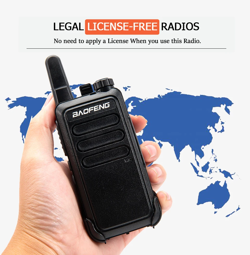 2PCS Baofeng BF-C9 BFC9 Portable Walkie Talkie USB Charger Transceiver Two Way Ham CB Radio PTT License Free PMR FRS VOX BFR5 R5 | Мобильные