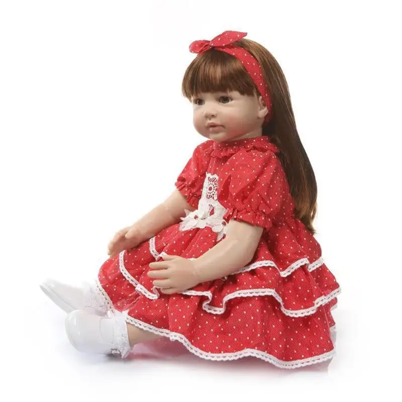 60 см милые виниловые куклы Reborn Baby, реалистичные куклы, детские игрушки, DIY игрушки, подарок