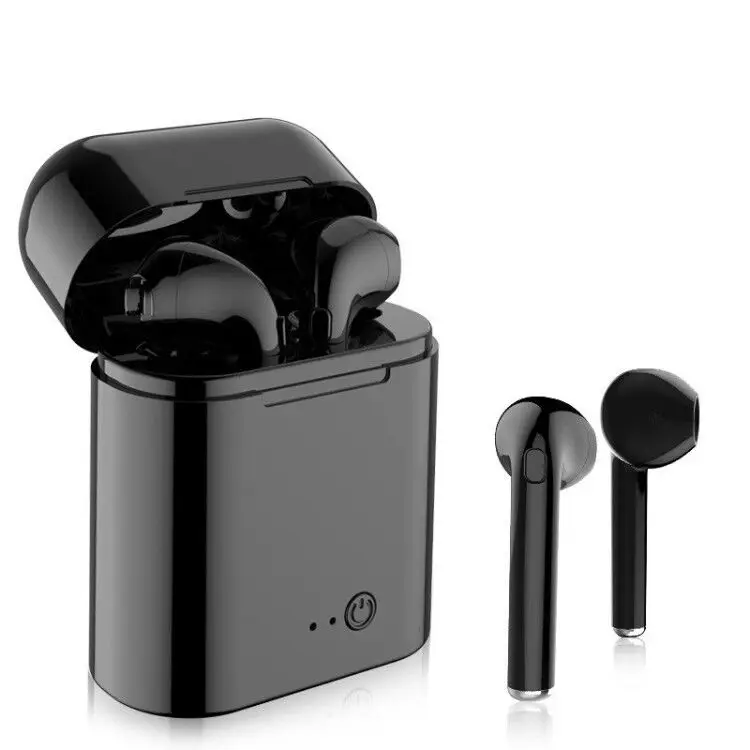 I7s TWS Bluetooth гарнитура Беспроводные наушники спортивные с микрофоном для samsung a40 a50