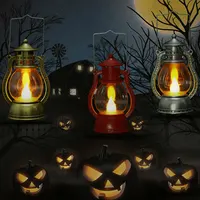 Подвесная лампа Хэллоуин, привидения декор стен для дома электронный портативный свет винтажный беспламенный 2019 лучший подарок