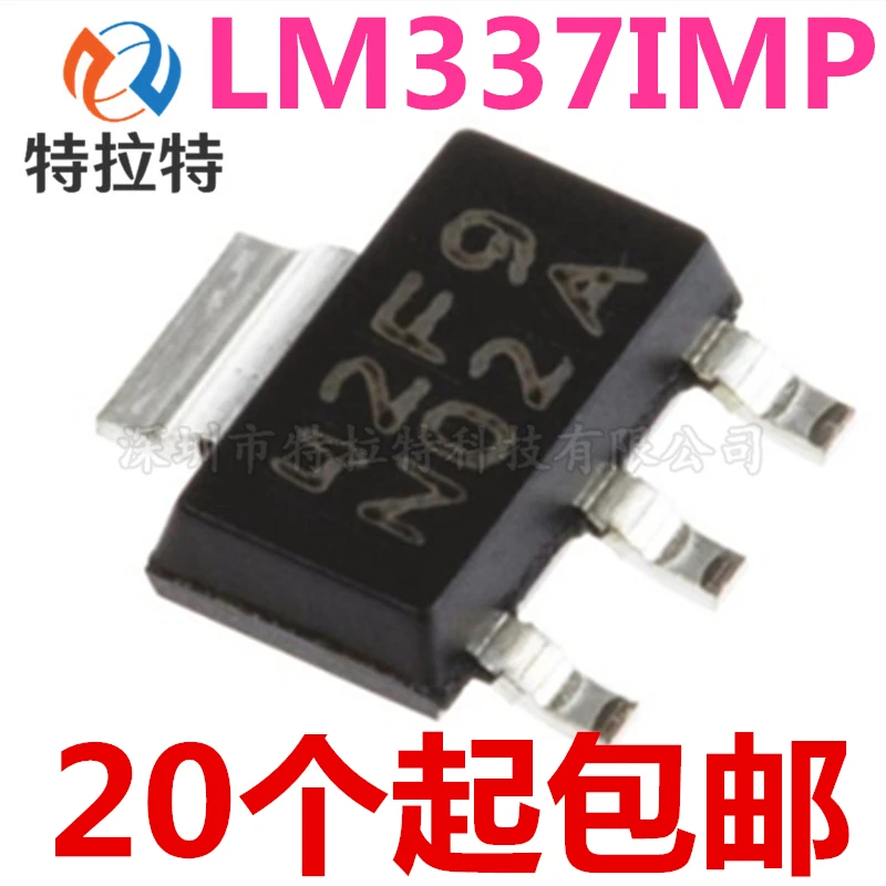 10 шт./лот LM337IMP SOT-223 LM337 SOT223 LM337IMPX новый оригинальный | Электронные компоненты и
