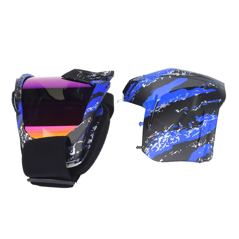 Men Women Ski Snowboard Mask Winter Snowmobile Ski Goggles Windproof Skiing Glass Motocross Sunglasses