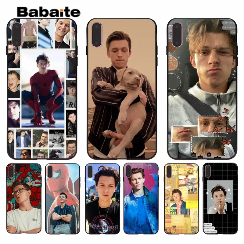 Babaite том Холланд шаблон ТПУ мягкий телефон аксессуары чехол для Apple iPhone 8 7 6 6S Plus X XS