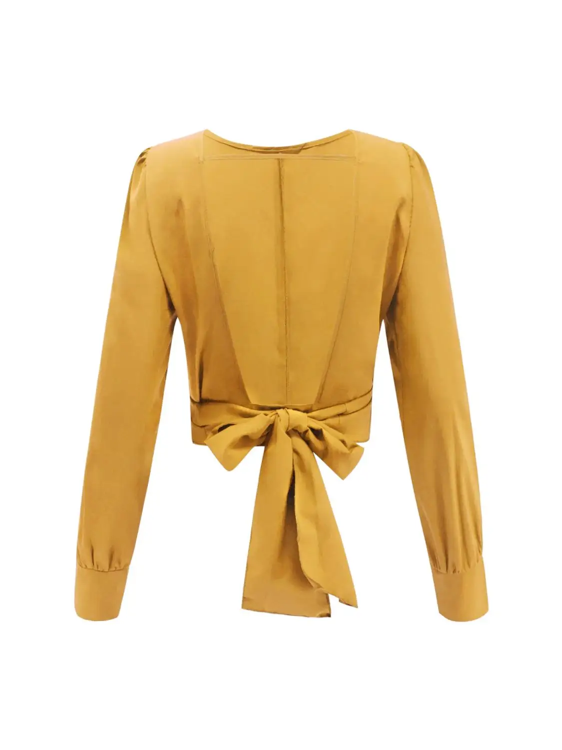 Взрывные модели, новая Женская Популярная футболка с длинными рукавами и коротким галстуком-бабочкой