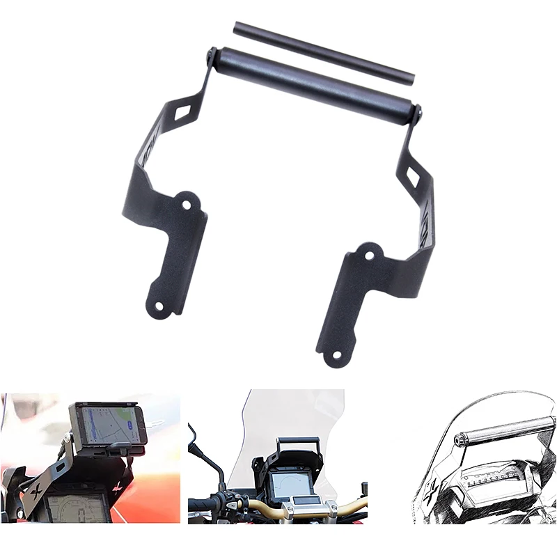 

Motorcycle Mobile Phone Navigation Bracket GPS Front Stand Holder for Honda XADV 750 BMW R1200GS LC&Adventure S1000XR