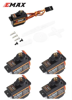

4x EMAX ES08MD Metal GEAR Digital Servo up sg90 ES08A ES08MA MG90S TREX 450 Free shipping