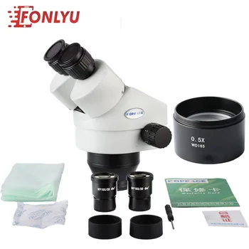 

KOPPACE 3.5X-45X Amplification,Binocular Microscope lens,10X/20 eyepiece,Industrial microscope lens Binocular Stereo Microscope
