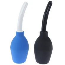 224ml/310ml Boule de Silicone Type Vaginal Poire à Lavement Anal/Vaginale Ampoule Douche D'irrigation Colique Enema Seringue Rectale Anal Propre