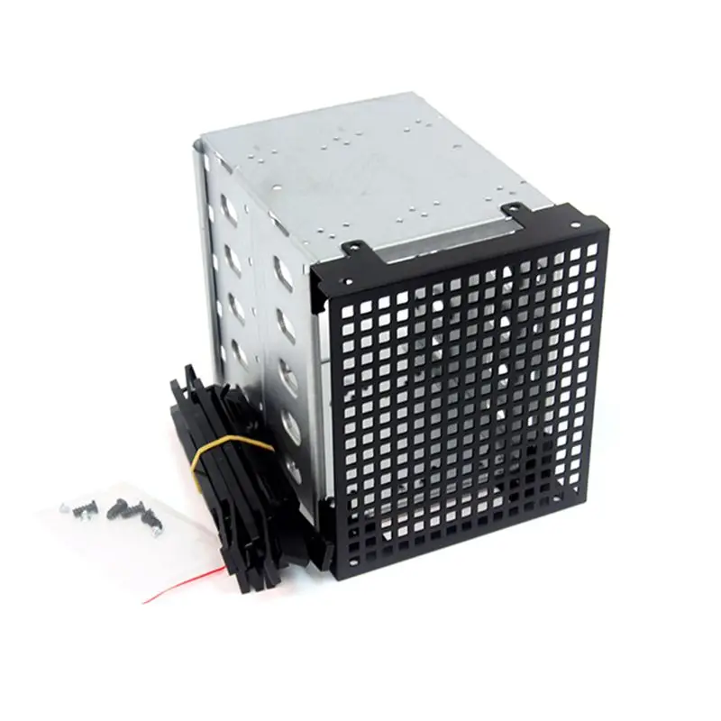 Large Capacity Stainless Steel HDD Hard Cage Rack Hard Disk Tray for Computer Accessories