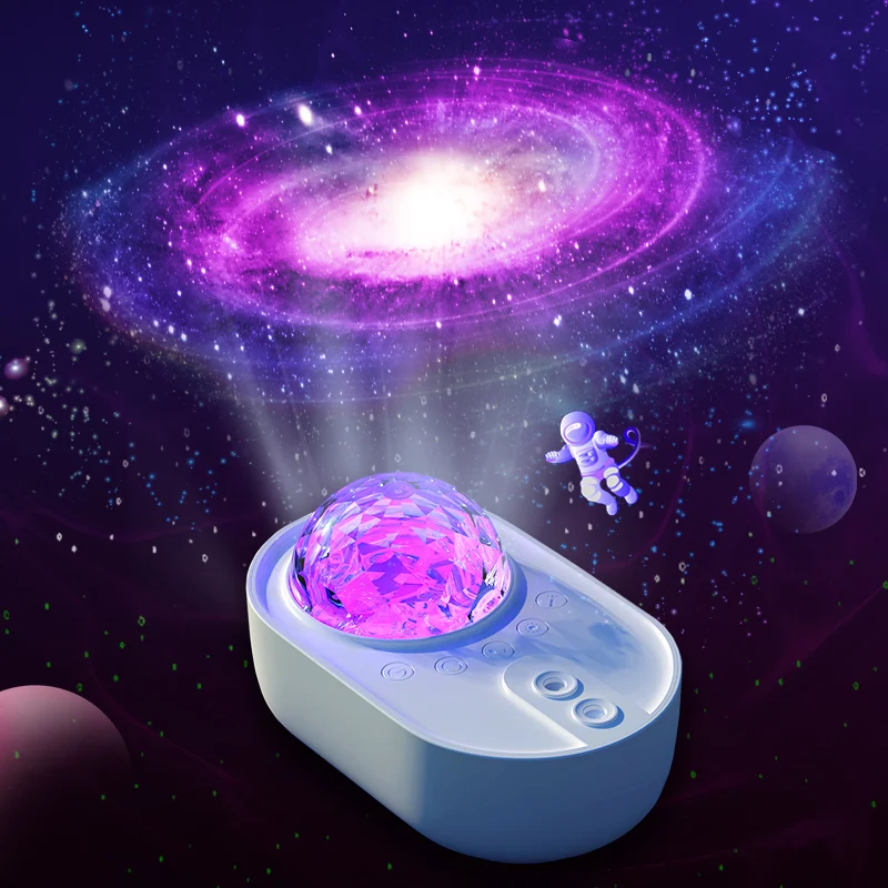Spaceship Star Night Light Projector Galaxy Led Projection Lamp For
