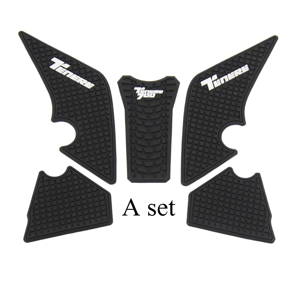 For YAMAHA Tenere 700 Adventure T700 XTZ 700  Protector Anti Slip Tank Pad Sticker Gas Knee Grip Traction Side Pad 3M Decal