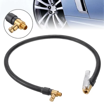 

1pc 60cm 300PSI Car Auto Air Tyre Chuck Inflator Pump Extension Hose Adapter Pipe Tool Accessories Parts