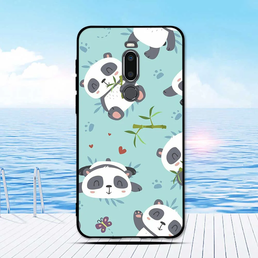 Phone Case For Meizu M8 Cover Silicone Soft Flower Coque For Meizu M8 Lite Case TPU Coque Phone Cases for Meizu X8 Fundas best meizu phone case design Cases For Meizu
