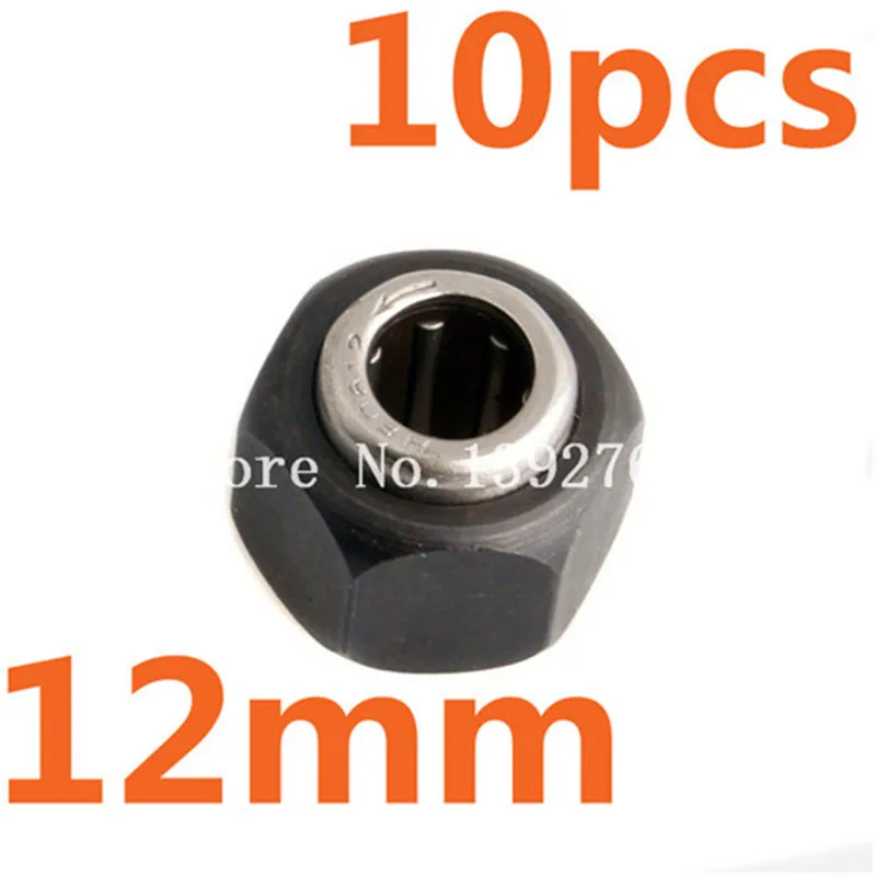 Оптом! 10 штук/партия шестигранная гайка 12мм HSP R025 для одностороннего подшипника