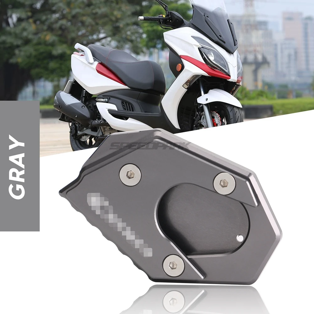 Для KYMCO Downtown 200i 300i 350i 300 350 мотоциклетная обувь расширение Pad CNC алюминиевая боковая стойка кронштейн расширение плиты Pad