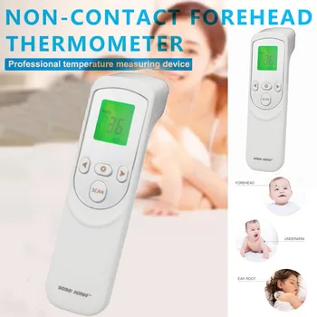 

Baby Child Forehead Electronic Digital Infrared Body Thermometer Lcd Thermometer Measure Fever Ear Heat Measuring Temporal
