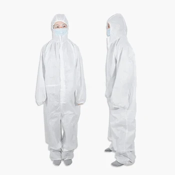 

Disposable Safety Coverall Uniform Isolation Coverall Workwear Protective Yourself Suit Home Garden Supplies