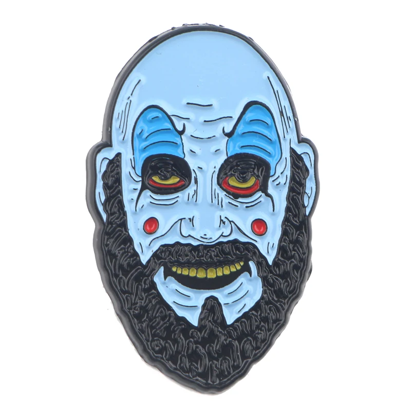 P4223 Dongmanli Captain spaulding металлические эмалированные булавки и броши для женщин модные нагрудные булавки рюкзак сумки значок подарки